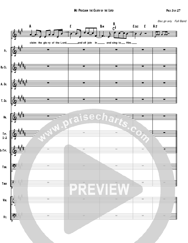 Proclaim Orchestration (Micah Kersh)