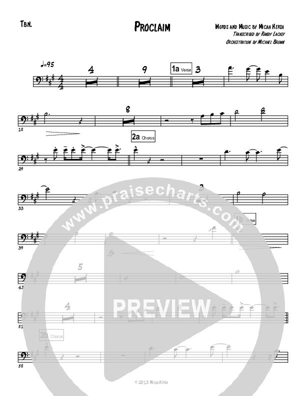 Proclaim Trombone (Micah Kersh)