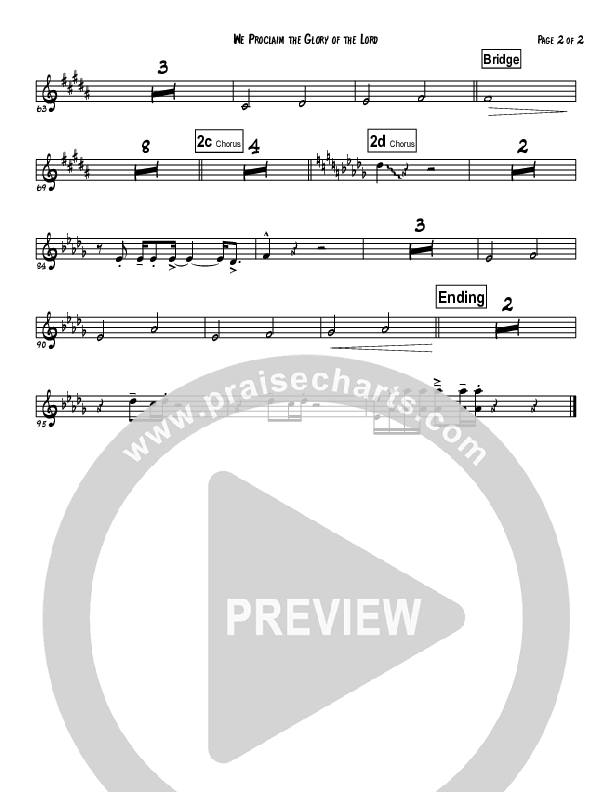 Proclaim Trumpet 3 (Micah Kersh)