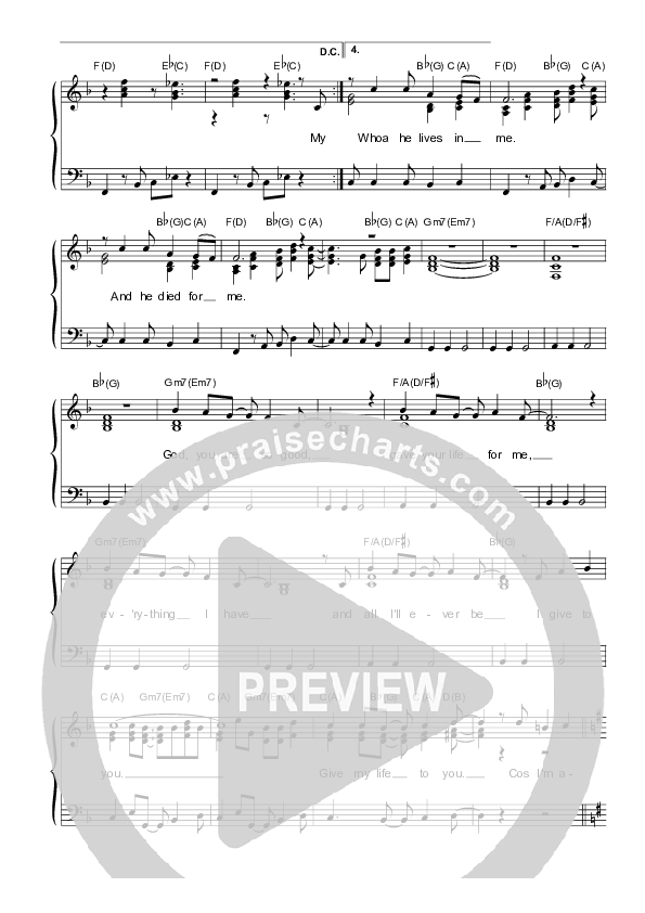 Alive Lead Sheet (SAT) (Vineyard UK / Nigel Hemming)