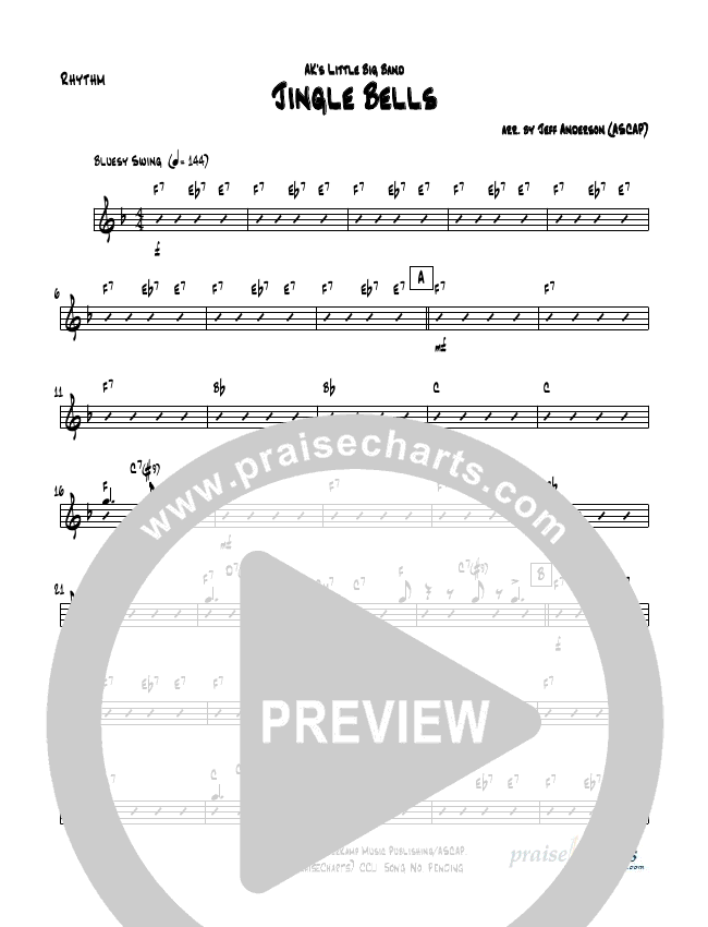 Jingle Bells Chord Chart