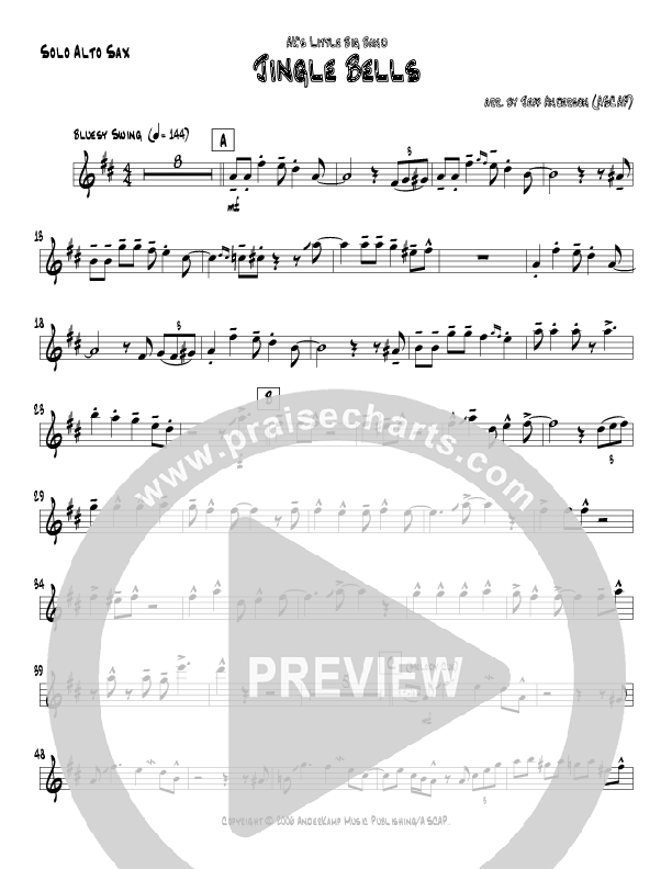 Jingle Bells (Instrumental) Alto Sax (Jeff Anderson)
