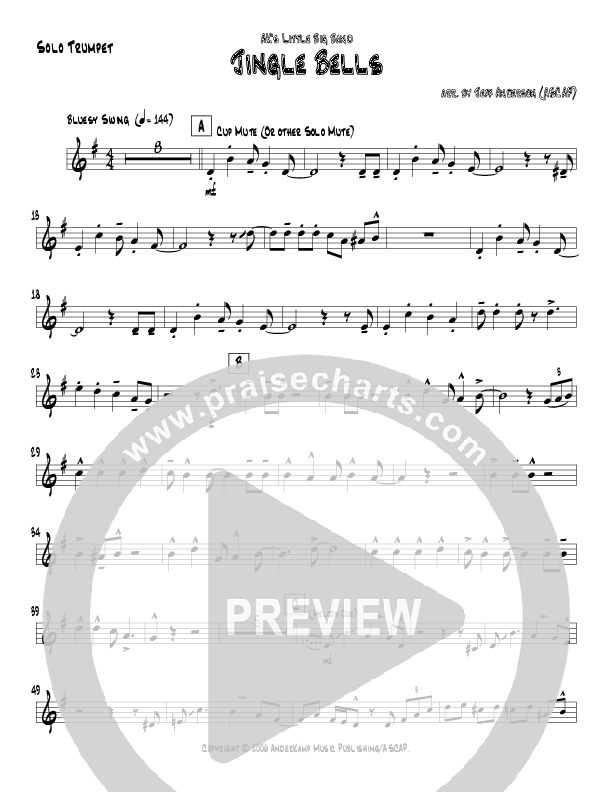 Jingle Bells (Instrumental) Solo Line (Jeff Anderson)