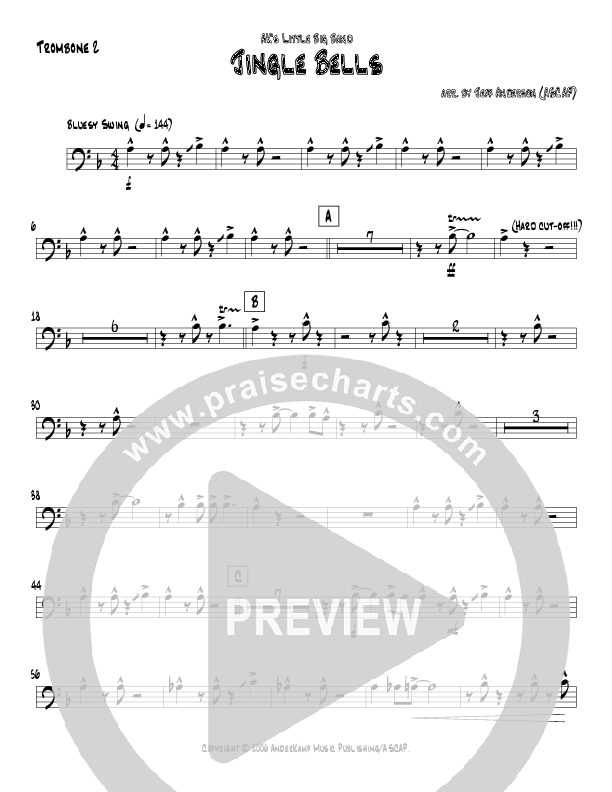 Jingle Bells (Instrumental) Trombone 2 (Jeff Anderson)