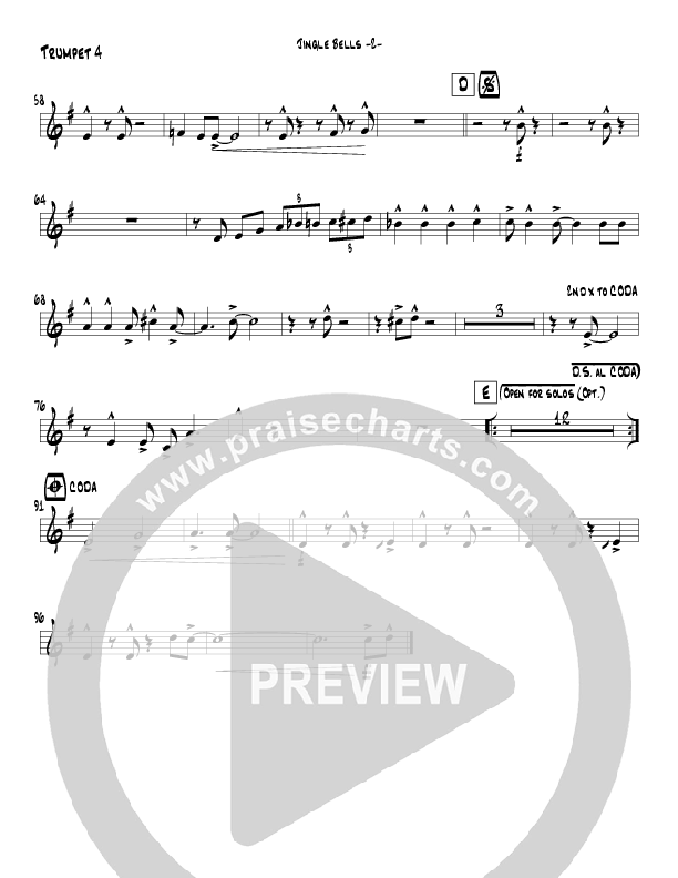 Jingle Bells (Instrumental) Trumpet (Jeff Anderson)