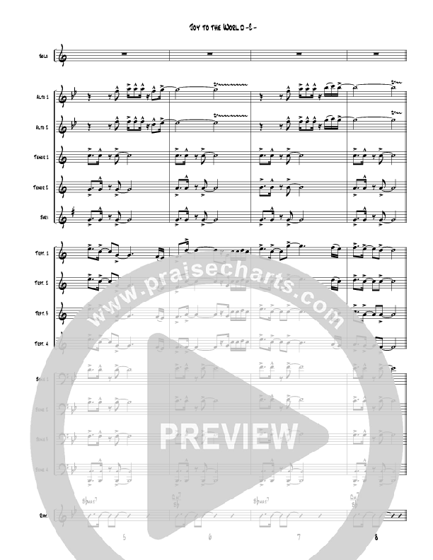 Joy To The World (Instrumental) Orchestration (Jeff Anderson)