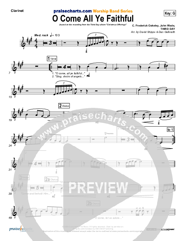 O Come All Ye Faithful Wind Pack (Third Day)