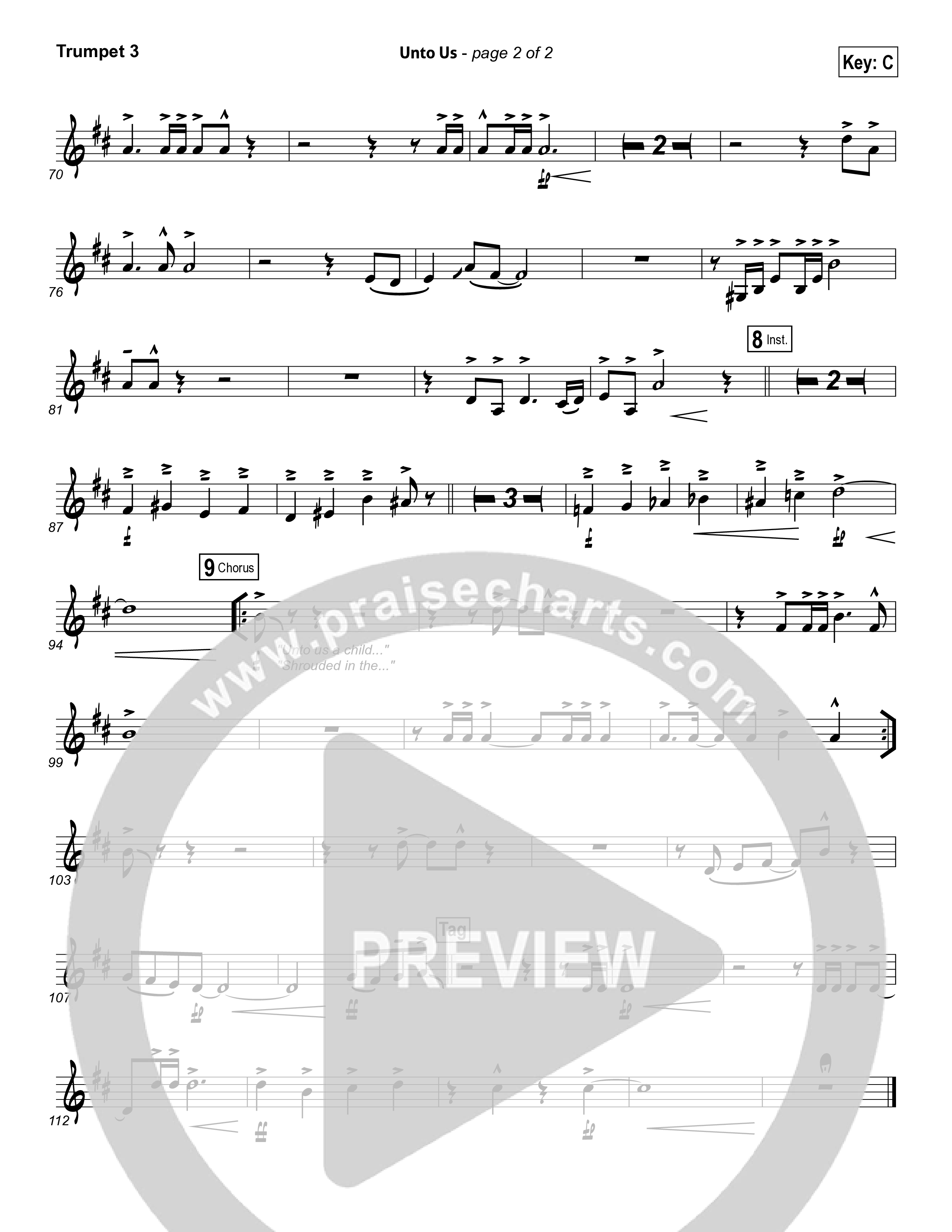 Unto Us Trumpet 3 (Aaron Shust)