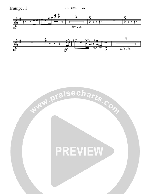 Rejoice Trumpet 1 (Aaron Shust)