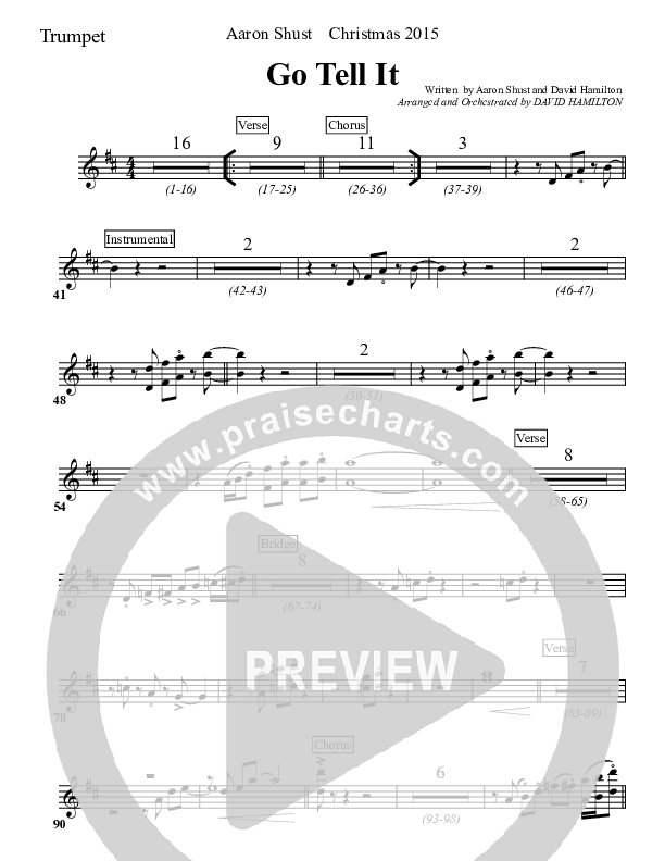 Go Tell It Trumpet (Aaron Shust)