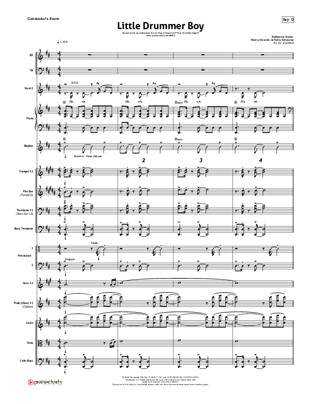 Little Drummer Boy Orchestration (for KING & COUNTRY)