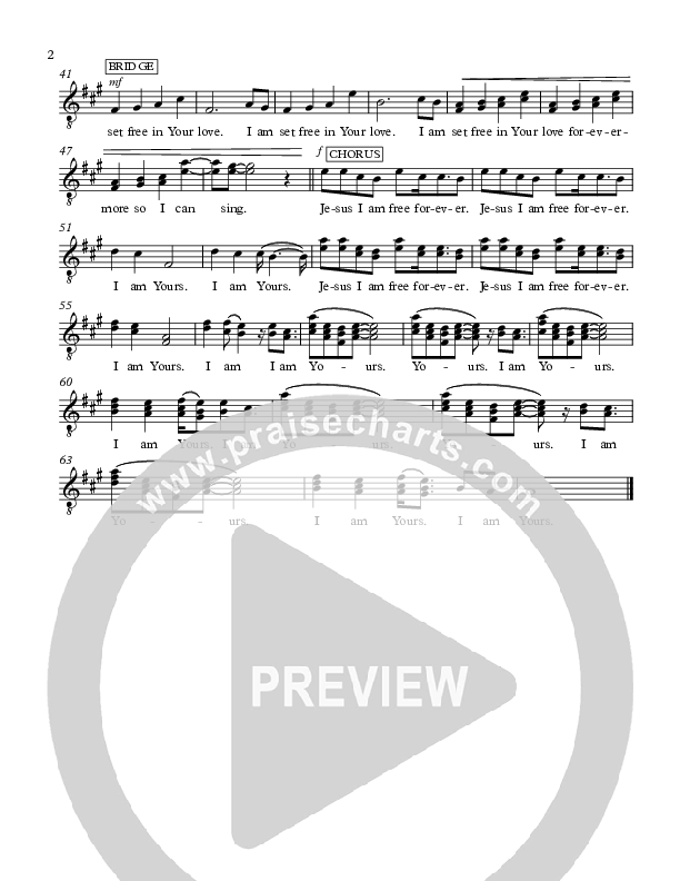 Free Forever Lead Sheet (Antioch Live)