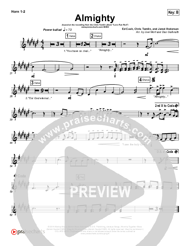 Almighty Brass Pack (Chris Tomlin)