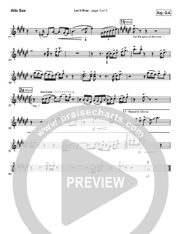 Let It Rise Alto Sax (Holland Davis)