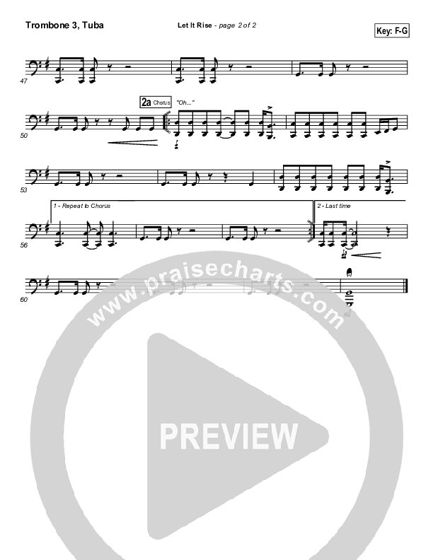 Let It Rise Trombone 3/Tuba (Holland Davis)