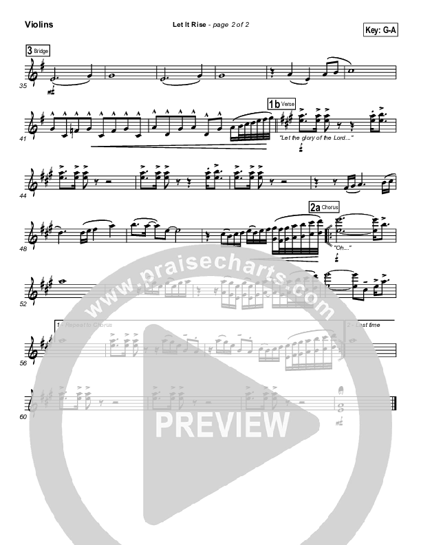 Let It Rise Violins (Holland Davis)