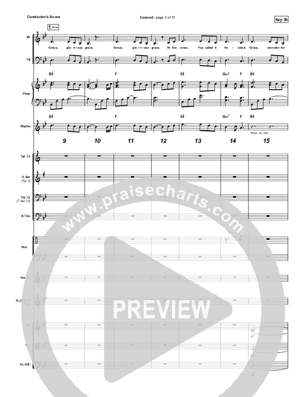 Covered Conductor's Score (Planetshakers)