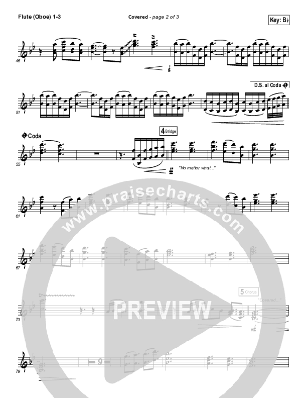 Covered Flute/Oboe 1/2/3 (Planetshakers)