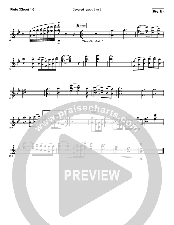 Covered Flute/Oboe 1/2/3 (Planetshakers)