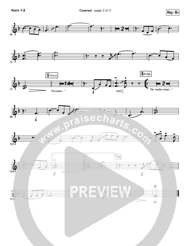 Covered French Horn 1/2 (Planetshakers)