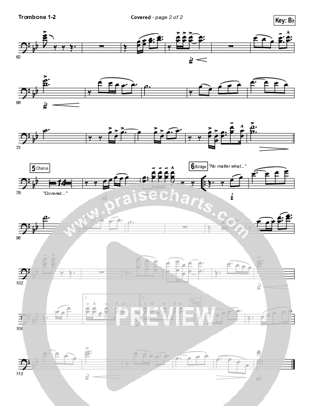 Covered Trombone 1/2 (Planetshakers)