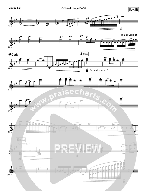 Covered Violin 1/2 (Planetshakers)