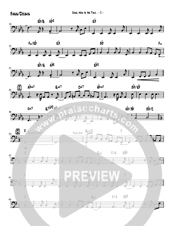 Come Now Is The Time To Worship (Instrumental) Drum Set (Brad Henderson)