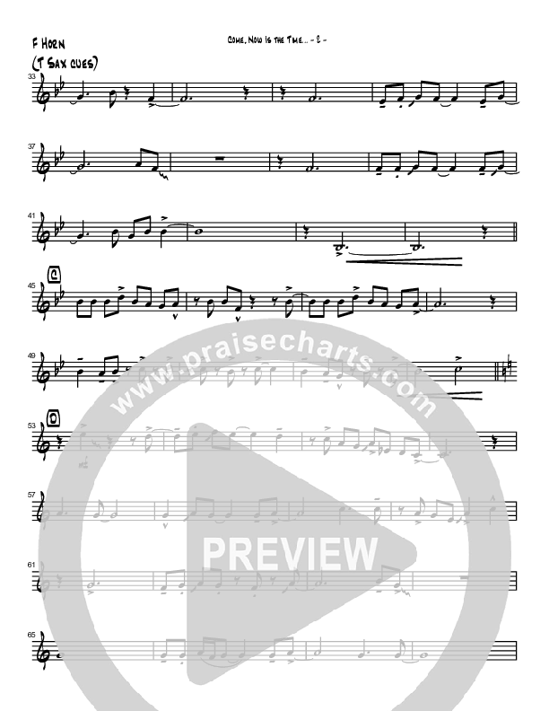 Come Now Is The Time To Worship (Instrumental) French Horn (Brad Henderson)