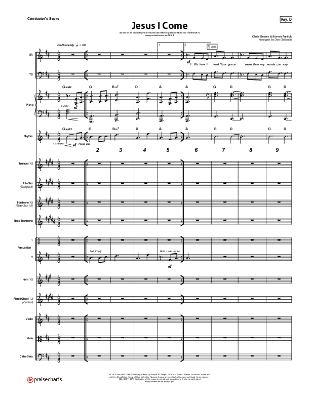 Jesus I Come Orchestration (Elevation Worship)