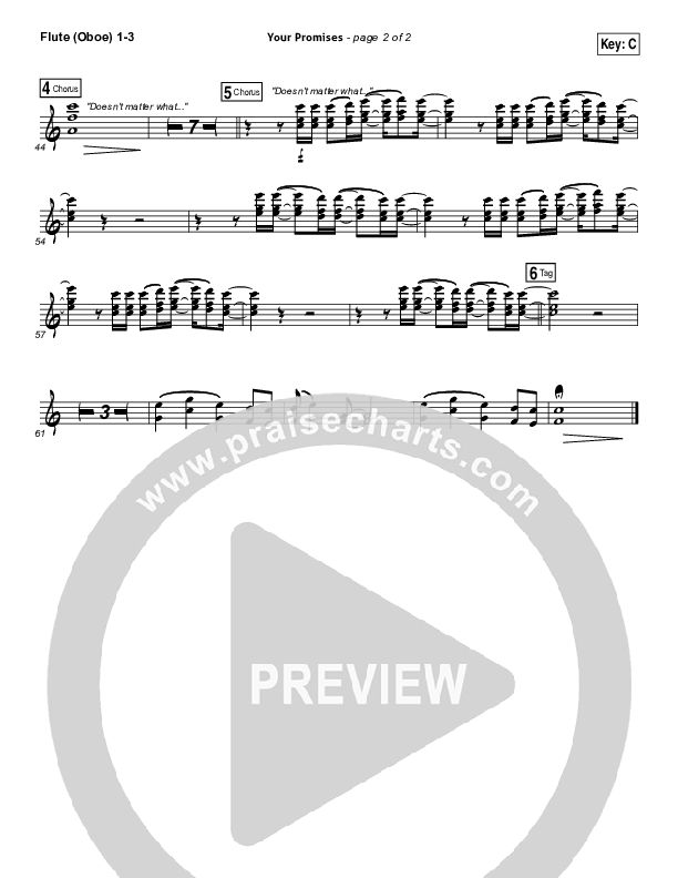 Your Promises Wind Pack (Elevation Worship)