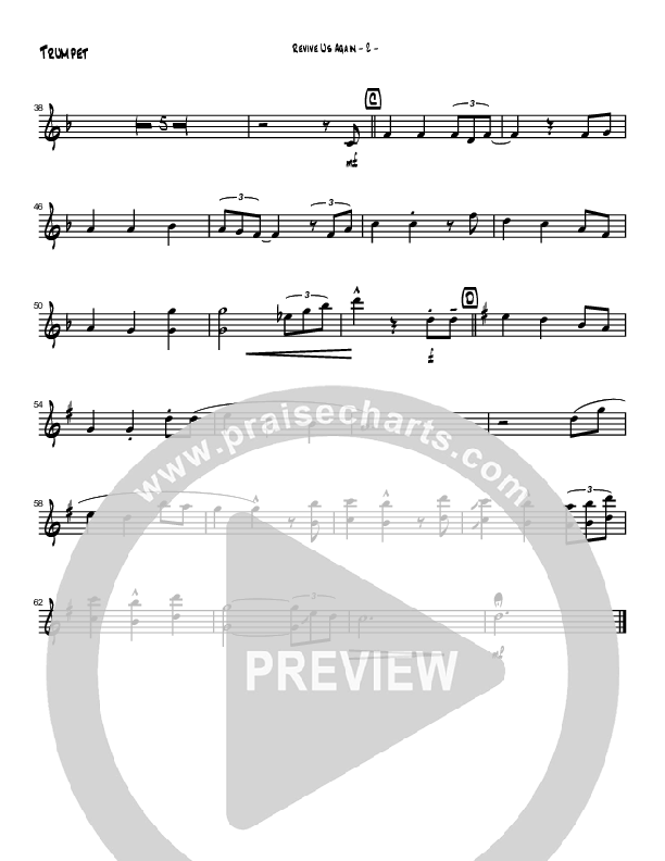 Revive Us Lord (Instrumental) Trumpet (Brad Henderson)