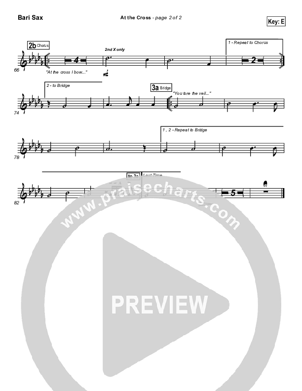 At The Cross Bari Sax (Hillsong Worship)