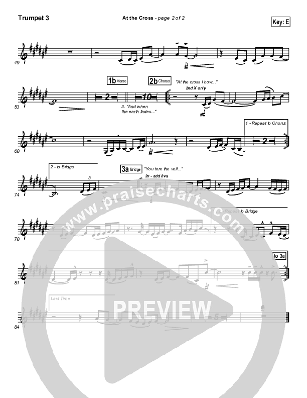 At The Cross Trumpet 3 (Hillsong Worship)