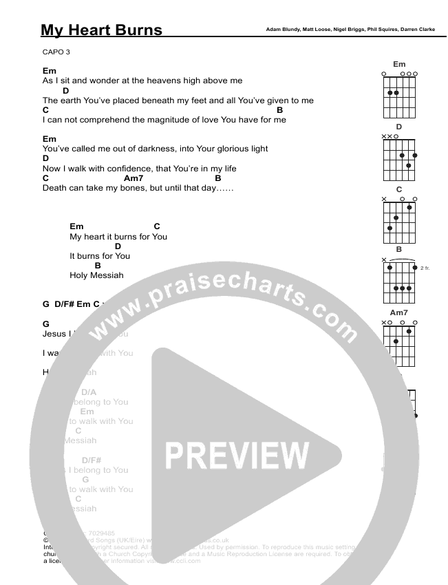 My Ah Chart