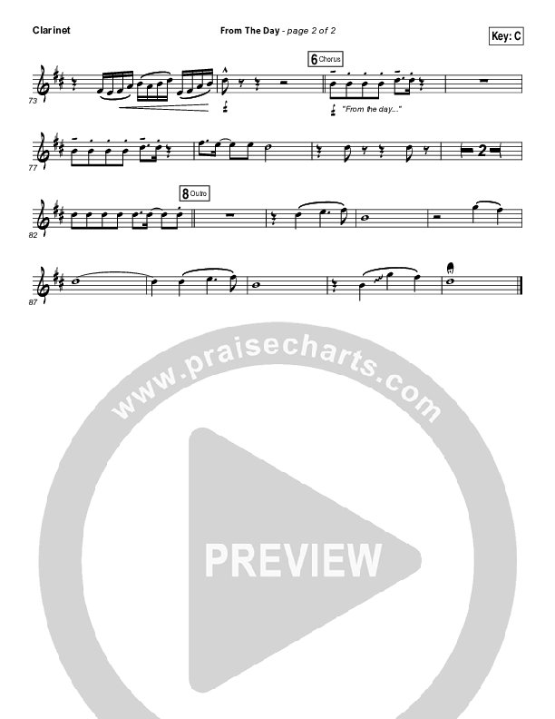 From The Day Clarinet (I Am They)