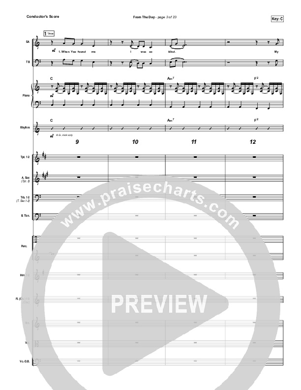 From The Day Conductor's Score (I Am They)