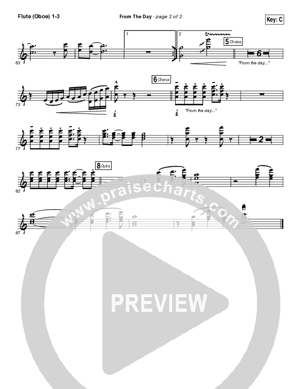 From The Day Flute/Oboe 1/2/3 (I Am They)