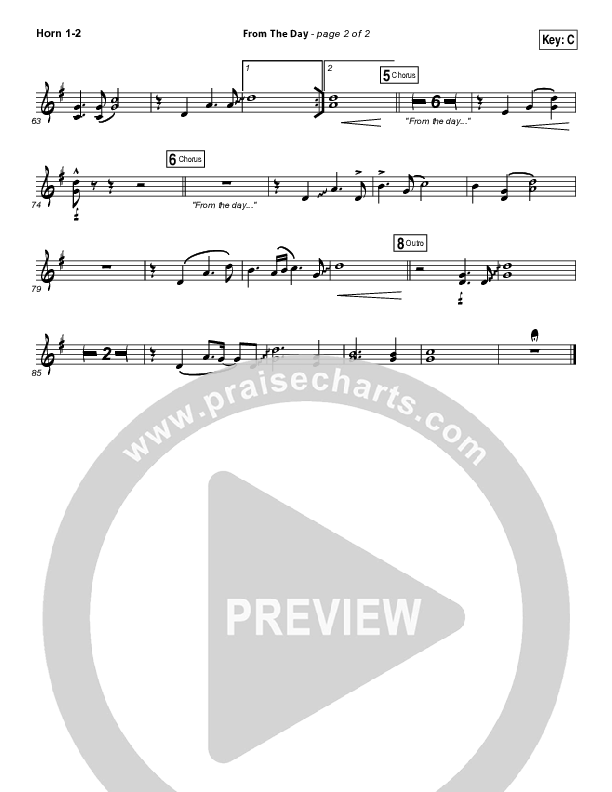 From The Day French Horn 1/2 (I Am They)