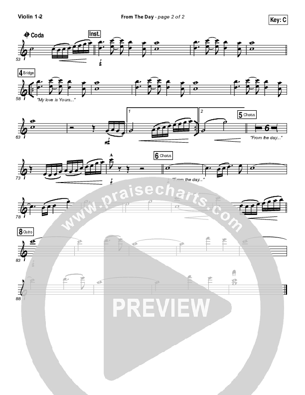 From The Day Violin 1/2 (I Am They)