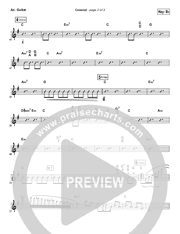 Covered Acoustic Guitar (Israel Houghton)