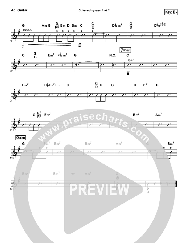 Covered Acoustic Guitar (Israel Houghton)