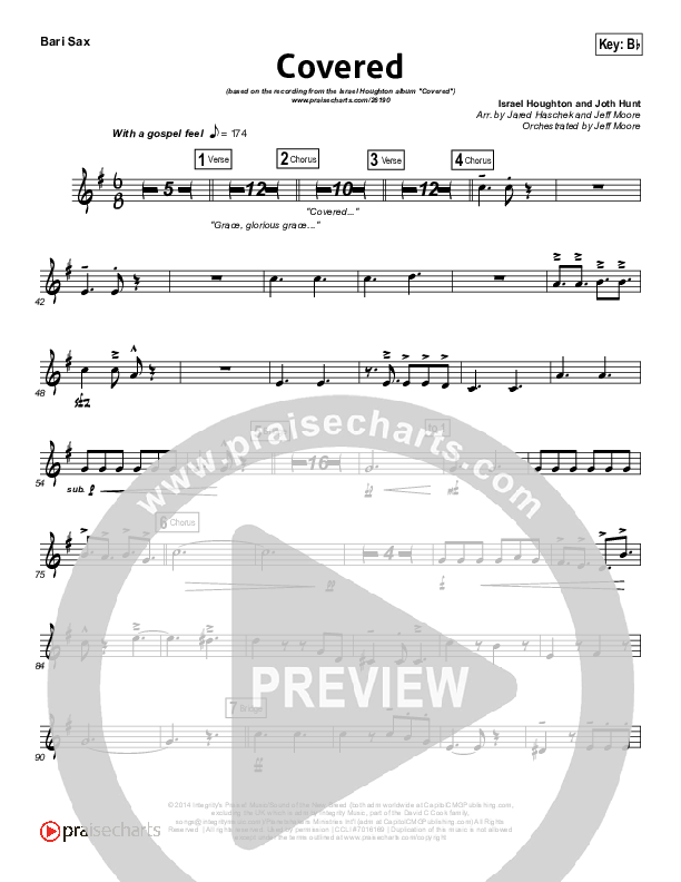 Covered Bari Sax (Israel Houghton)