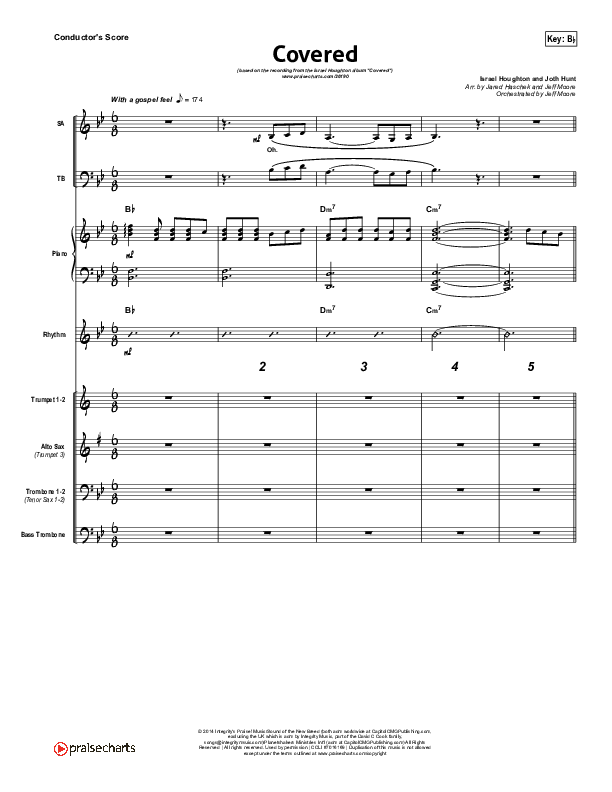 Covered Conductor's Score (Israel Houghton)