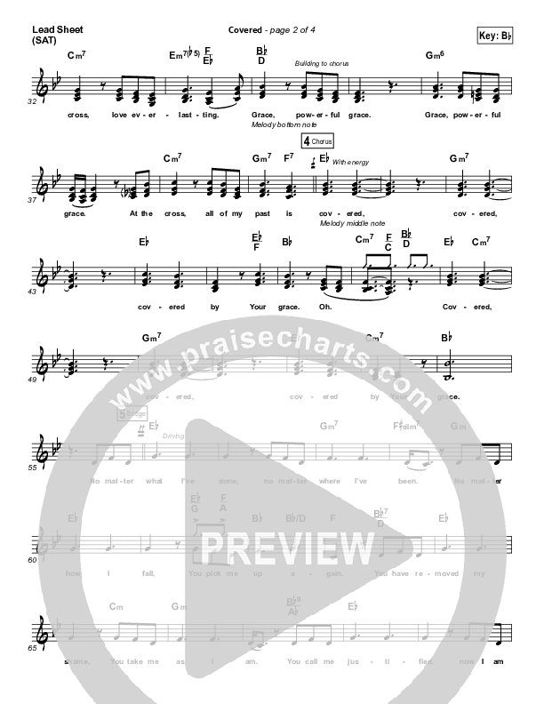 Covered Lead Sheet (SAT) (Israel Houghton)
