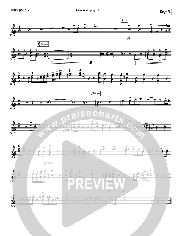 Covered Trumpet 1,2 (Israel Houghton)