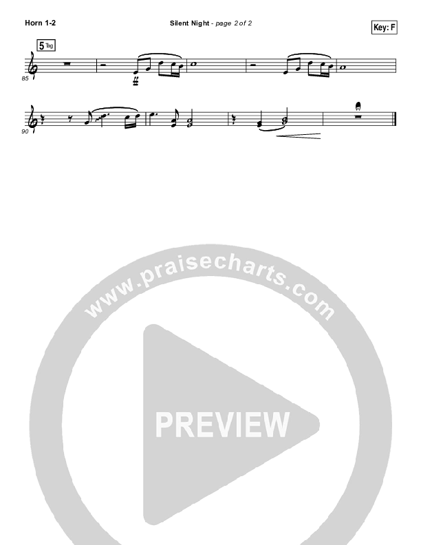 Silent Night French Horn 1/2 (Kim Walker-Smith)