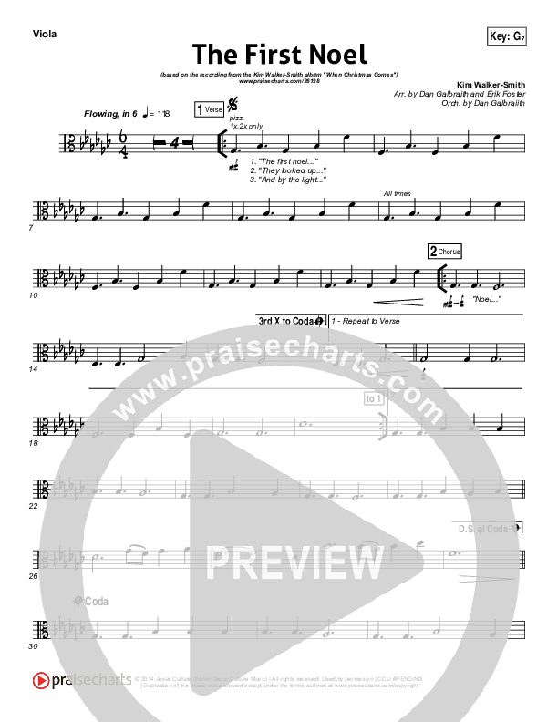 The First Noel Viola (Kim Walker-Smith)