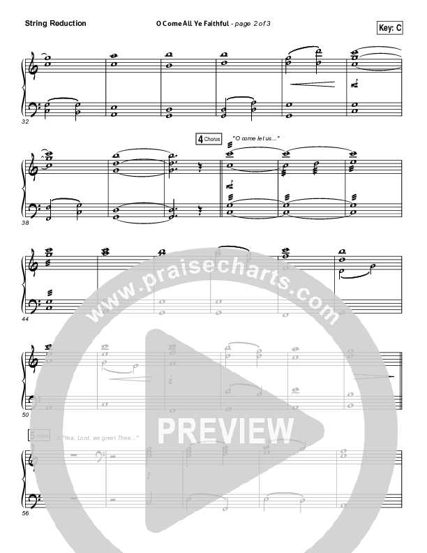 O Come All Ye Faithful String Pack (Kim Walker-Smith)