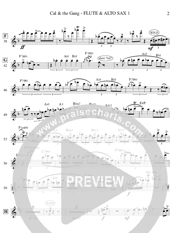 Cal & The Gang (Instrumental) Flute (Ric Flauding)