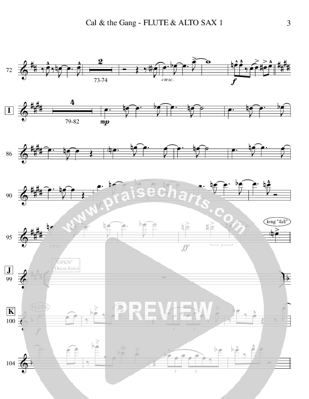 Cal & The Gang (Instrumental) Flute (Ric Flauding)